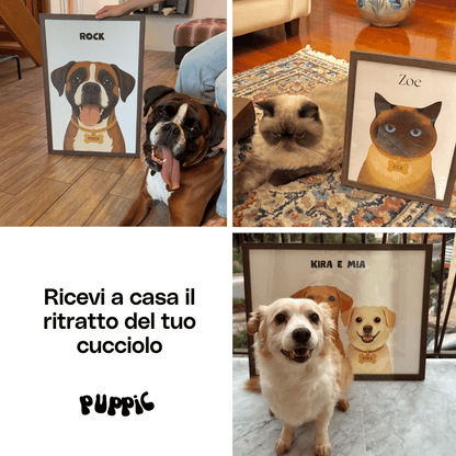 Crea il ritratto del tuo cucciolo del cuore